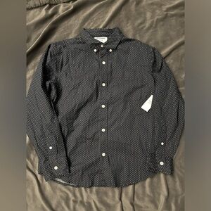 NWT Boys Old Navy Long Sleeve Button Down- Size L (10/12)